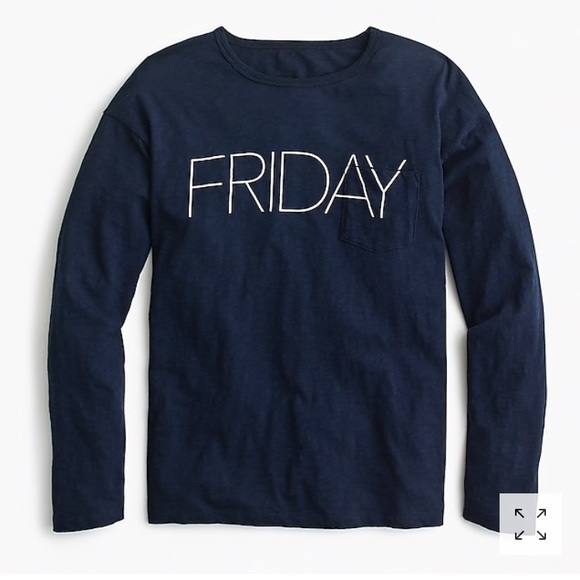 J. Crew Tops - J crew Friday long sleeve tee